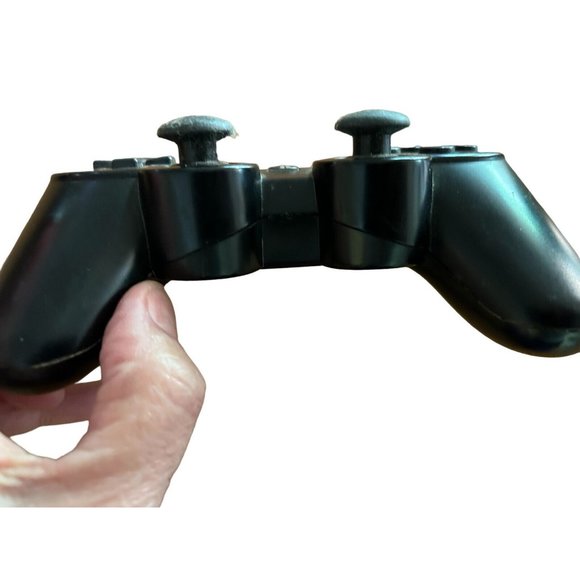 Set of 2:1-OEM Sony PlayStation 3 Controller CECH-ZC1U PS3 Blk &1-Bek Design Blu - Picture 7 of 10